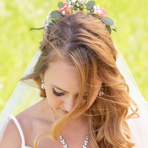 wedding vail flowers gallery