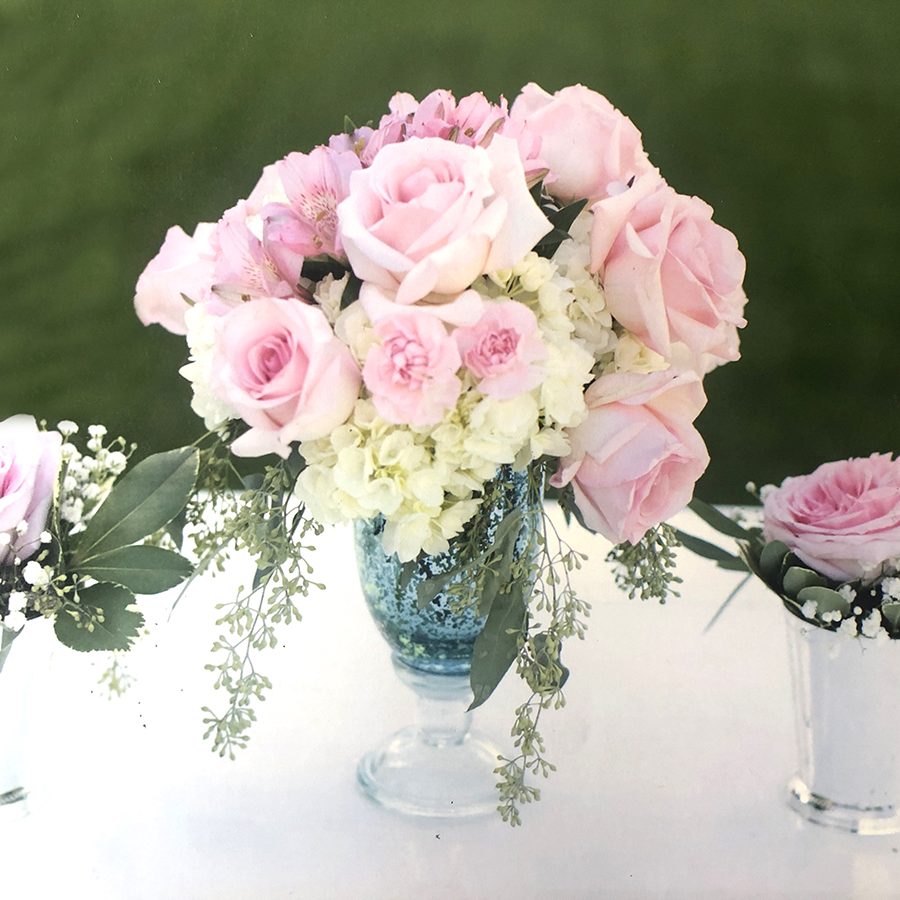 wedding flower table decoration